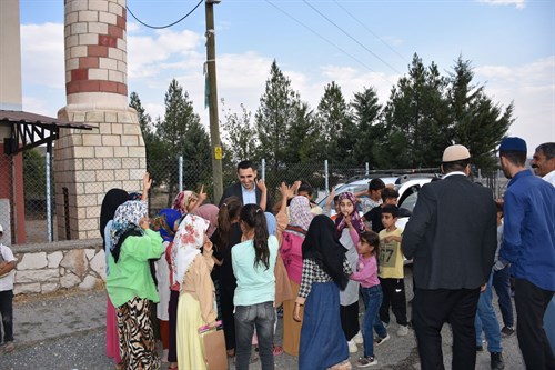 Kaymakamımız Sayın Mevlana KÜRKCÜ Kırım Mahallesine Ziyarette Bulundu