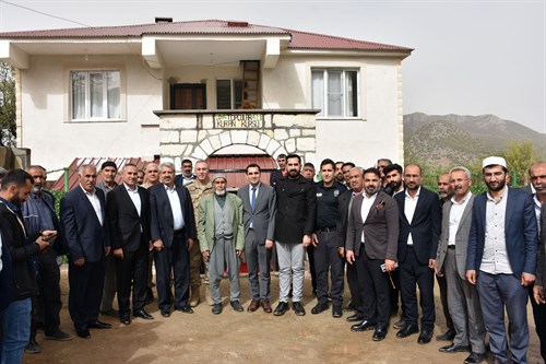 Kaymakamımız Sayın Mevlana KÜRKCÜ, Topçular Mahallesinde Kur’an Kursu’nun Açışına Katıldı